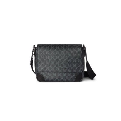 GUCCI GG EMBLEM MEDIUM CROSSBODY BAG ‎821154 (29*23*7.5cm)